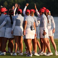 How many points does Team USA need to win the 2024 Solheim Cup?