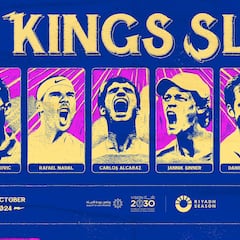 Arabia se lanza a por el tenis con el 6 Kings Slam con Djokovic, Nadal, Alcaraz y Sinner