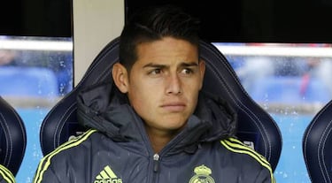 How much time will James Rodriguez miss due to injury?