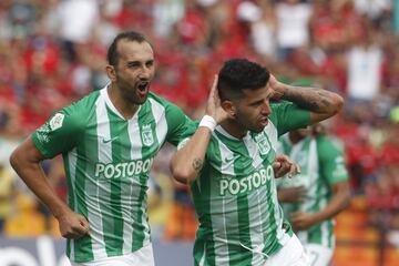 Los goles de Nacional fueron marcados por Pablo Cepellini y Yerson Candelo. Por el DIM anotaron Germán Cano y Elvis Perlaza.