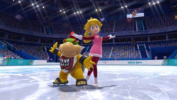 Captura de pantalla - Mario &amp; Sonic en los Juegos Olímpicos de Invierno - Sochi 2014 (WiiU)