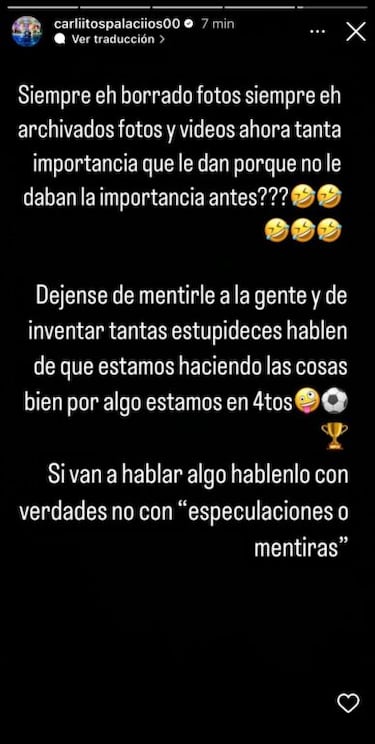 “Dejen de mentirle a la gente”: Palacios explota y aclara su problema en Colo Colo