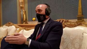 Rubiales, sobre jugar en Arabia: "Estamos ayudando al desarrollo de la mujer en el fútbol"