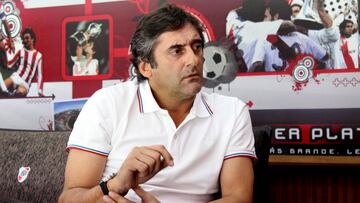 Enzo Francescoli habla sobre el presente de River Plate.