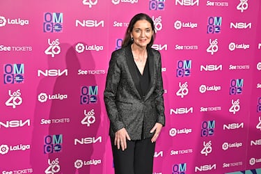 La Ministra de Industria y Comercio, Reyes Maroto, asiste a la presentación de los concierto de  'OMG! La Liga Music Experience'