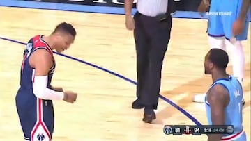 Westbrook vuelve a Houston y se lía a discutir con Wall