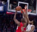 El abuso doble de Embiid a Ibaka y una canasta sin ángulo copan el Top 5 de la noche en la NBA