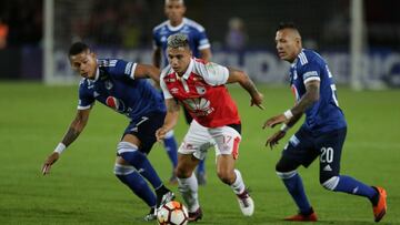 Santa Fe - Millonarios en vivo por el partido de ida de los octavos de final de la Copa Sudamericana 2018