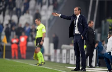 Juventus' Italian coach Massimiliano Allegri