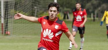 Kevin Salazar se enfoca: "Quiero consolidarme con Santa Fe"