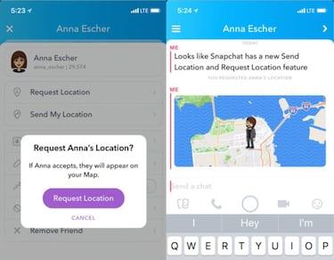 Al fin Snapchat nos permite restringir quien accede a nuestra posición