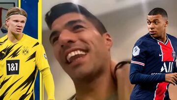 Suárez que escoge entre Haaland y Mbappé: "Marca la diferencia"