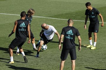 El Madrid prepara su estreno liguero