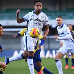 Luis Fernando Muriel, el más influyente del ataque de Atalanta