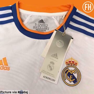 Filtración de la camiseta para la temporada 21/22 del Real Madrid 