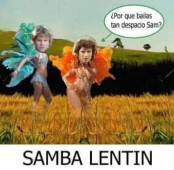 Los mejores memes de Sam va lentín