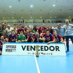 El remozado Barça revalida la Supercopa Ibérica