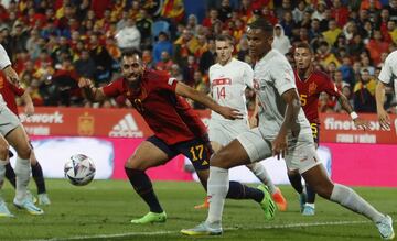 Debut 24/09/22 UEFA Nations League. España-Suiza