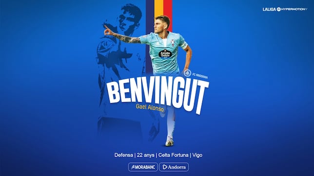 Gael Alonso, tercer fichaje del Andorra