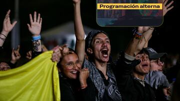 En el Parque Simón Bolívar se lleva a cabo la tercera fecha del Festival Rock al parque 2024.