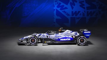 El diseño del Williams FW48 para la pretemporada de 2026.