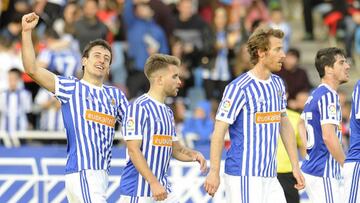 Resumen y goles del Real Sociedad 5-0 Girona. Festival de goles en el debut de Imanol Alguacil en Anoeta. Marcaron Canales, Januzaj, Juanmi y Oyarzabal (2)