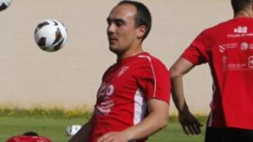 Iván Pérez, jugador del CD Lugo.