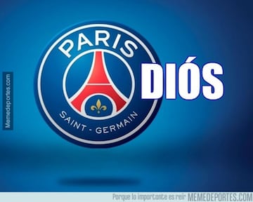 Los memes más divertidos del PSG-Real Madrid