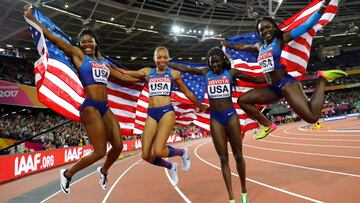 Allyson Felix suma otro oro y es más leyenda: 16 metales