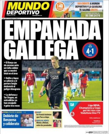 Portadas de la prensa deportiva