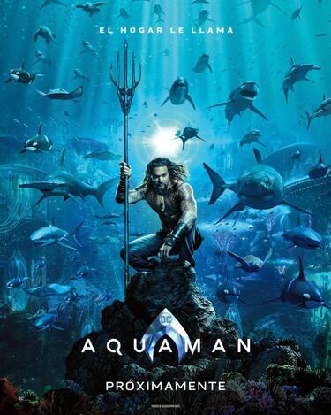 Revelan el Póster oficial de Aquaman