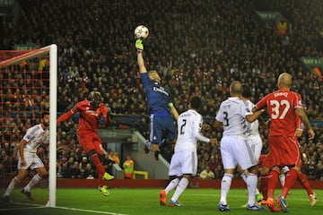 Casillas was sometimes criticised for lacking presence in the area but often proved extremely agile under high balls.