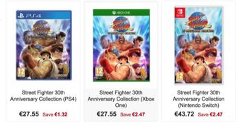 Street Fighter 30th Collection llegará en físico a Europa
