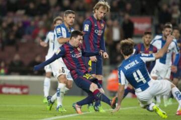 Segundo gol de Messi. 2-1.