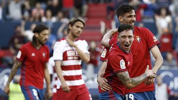 Resumen y goles del Osasuna - Granada de LaLiga Santander