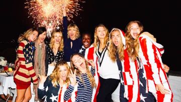 Fiesta del 4 de Julio de Taylor Swift (Instagram)