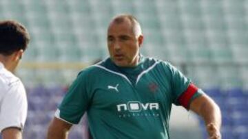 Boiko Borisov durante su debut.
