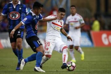 Así se jugó el Huachipato - Universidad de Chile en Talcahuano. 