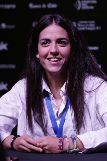 Irene Gómez en su entrevista con AS Chile.