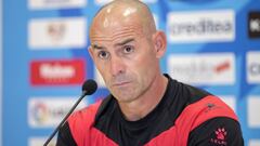 Paco J&eacute;mez, entrenador del Rayo Vallecano, habl&oacute; en la previa ante el M&aacute;laga