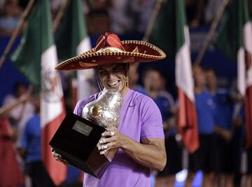 Rafa Nadal en el Torneo de Acapulco 2013, ganó a David Ferrer por 6-0, 6-2.