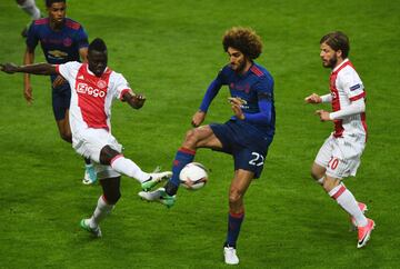 Manchester United win the Europa League with a 2-0 victory over Ajax.