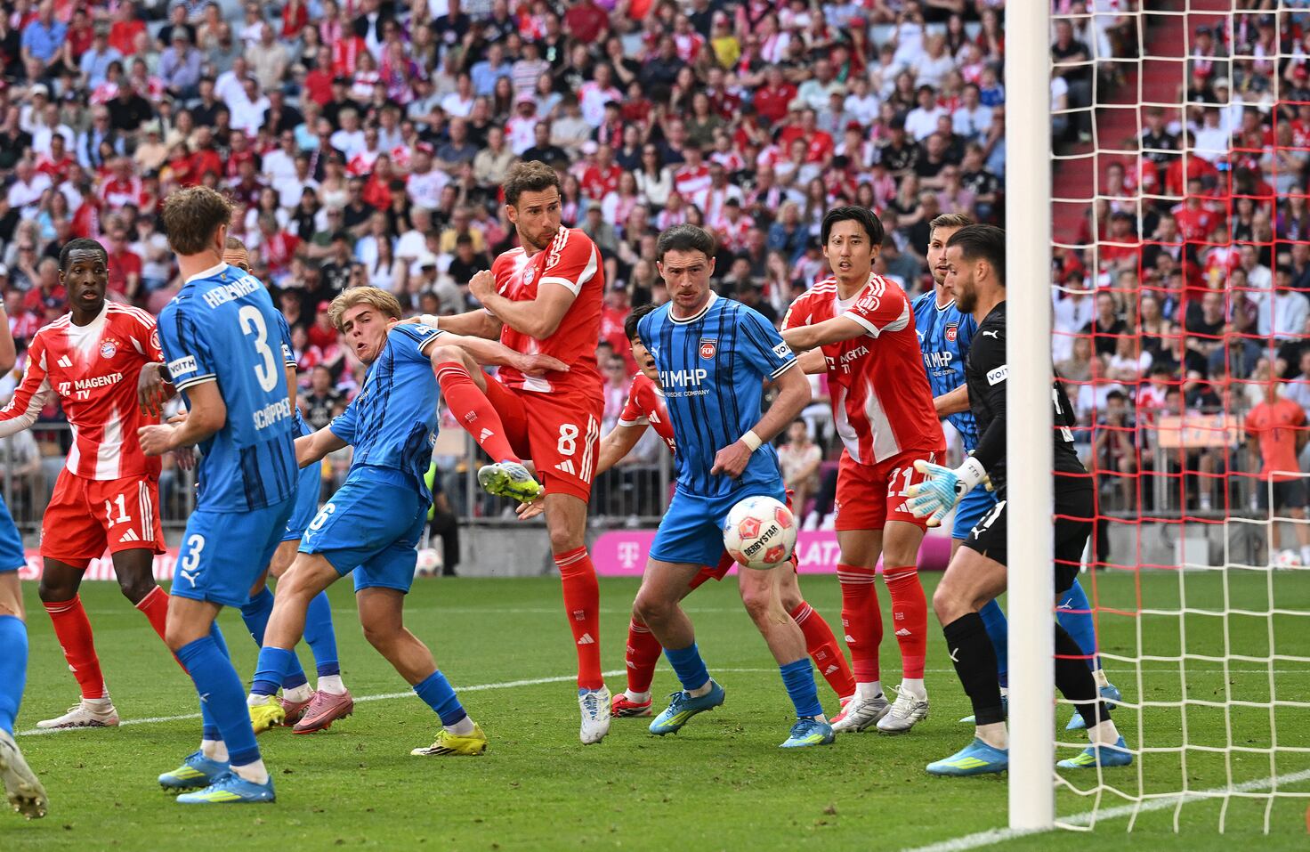 Bayern Múnich y Heidenheim firman un vibrante empate 3-3 en el Allianz Arena