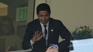 El presidente del PSG, Nasser Al Khelaïfi.