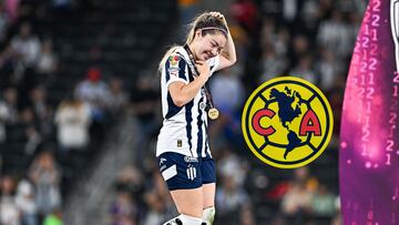 Katty Martínez lleva al América en su corazón