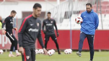 El Sevilla visita Anoeta este domingo.