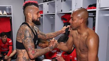 “Ha sido un placer jugar junto a Vidal; lo quiero mucho y le deseo lo mejor siempre”