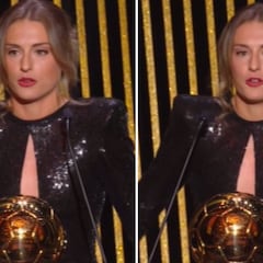 Alexia Putellas dedica el Balón de Oro a su padre fallecido