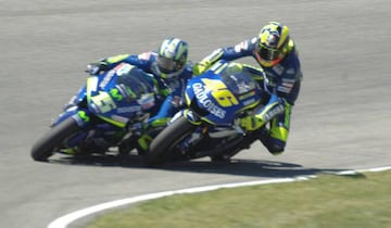 La pol&eacute;mica acci&oacute;n entre Sete y Rossi en Jerez 2005.