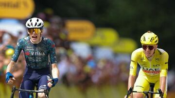 Tadej Pogacar sufre una derrota nunca vista en sus cinco años como profesional